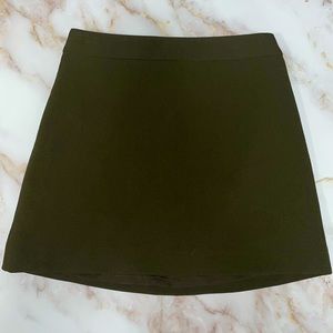 Express Olive Green A-line Mini Skirt Size 2 Nwt!